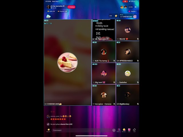 ENTERTAINING TikTok beef LIVE!!! (September 4th 2024) From “Ur fave morenito #1”