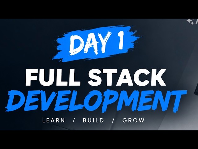 Learn Full stack development. 🧑🏻‍💻