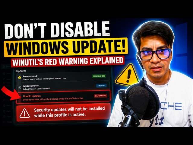 WinUtil: Recommended vs Disable Updates — What's the Risk?