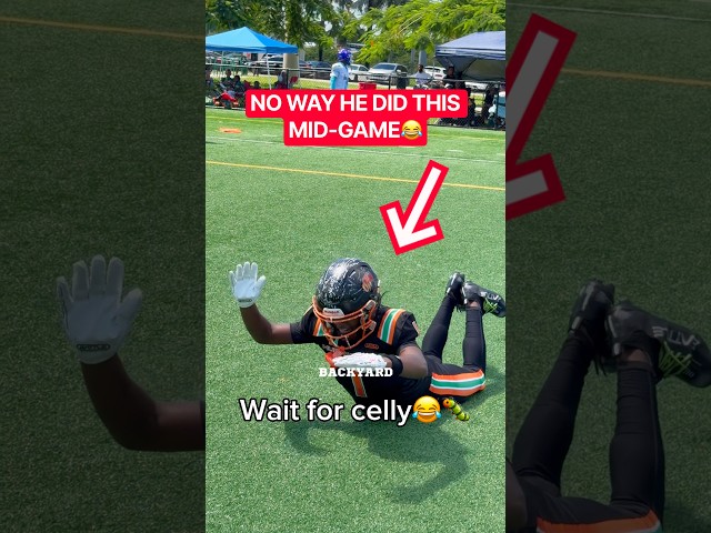 Celly of the year candidate😂🔥 #worm #footballshorts #footballplayer #memes #meme #footballmemes