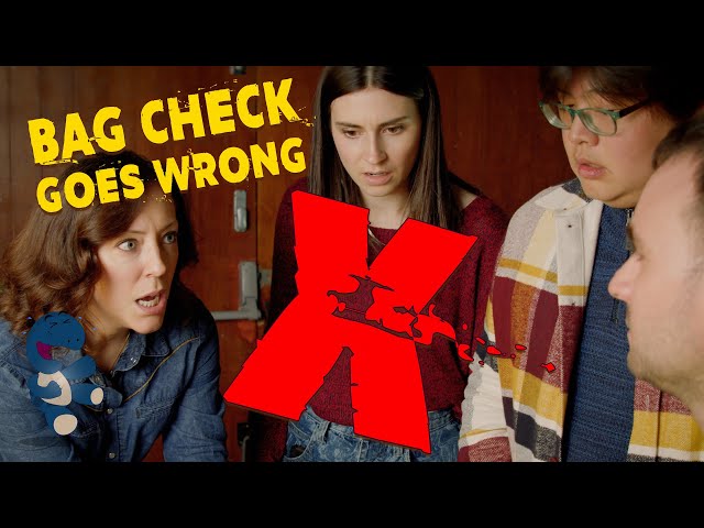 Bag Check Panic | SKETCH COMEDY