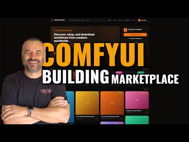 Build Your Own ComfyUI Workflow Marketplace With AI