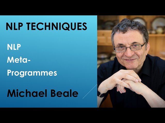 NLP Technique | Profiles and Meta Programmes