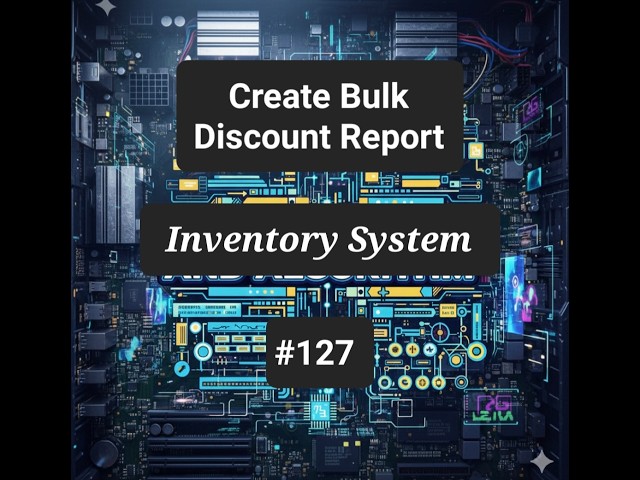 Advance Practical PHP Create Bulk Discount Report - video 127
