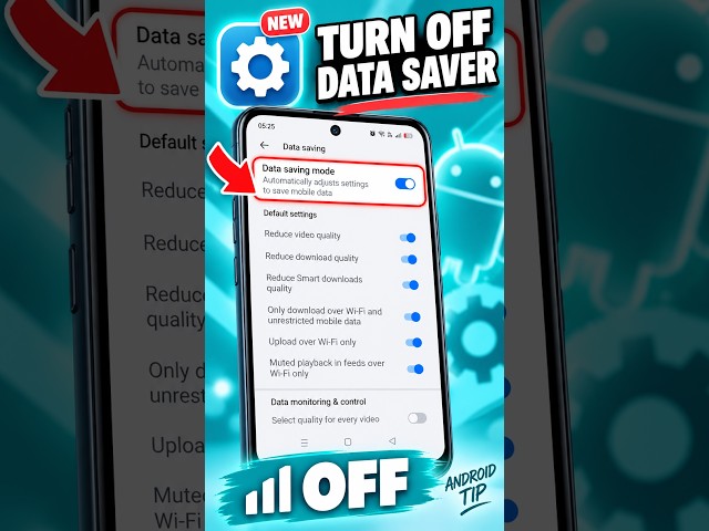 How to Save Data on YouTube | Turn On Data Saver on Android