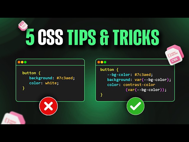 5 Modern CSS Tips & Tricks You Should Know in 2026