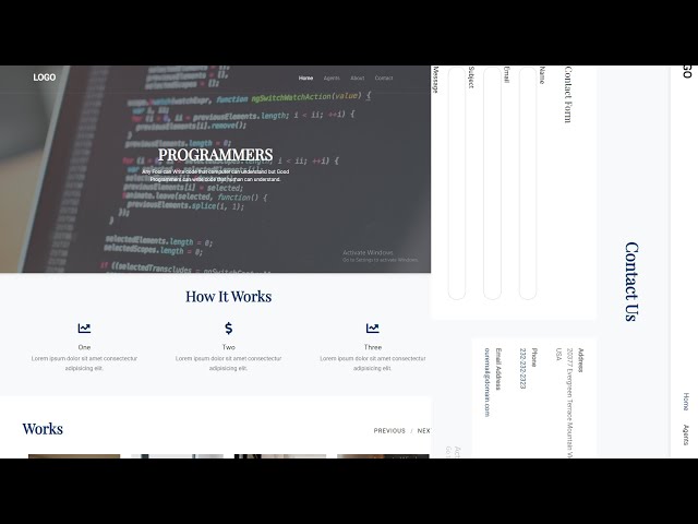 Website Template Source code | Source code