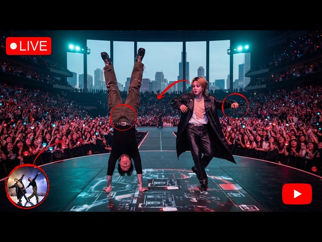 🔴🚨BTS's Jimin vs. Jungkook: The Chicago "Dance-Off" That Caused a Sensation!😱🕺🔥