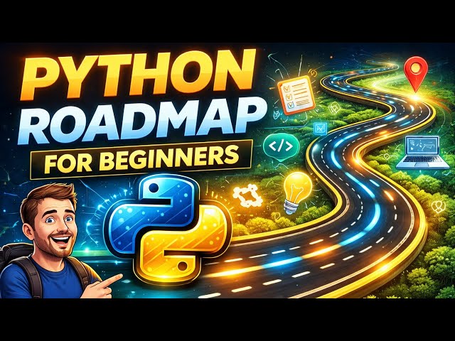 Python Roadmap for Beginners 2026 | From Zero to Job-Ready Developer