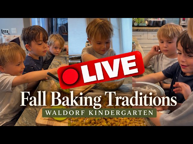 LIVE Vlog | Fall Baking Traditions | Day 9