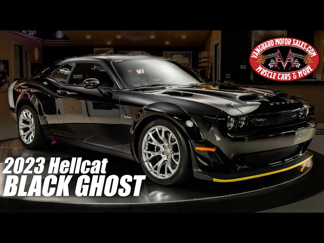 2023 Dodge Challenger SRT Hellcat Black Ghost For Sale Vanguard Motor Sales #6343