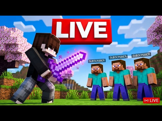 🔴MINECRAFT PVP LIVE 🔥 | INSANE COMBOS, CLUTCHES & 1V1 BATTLES!