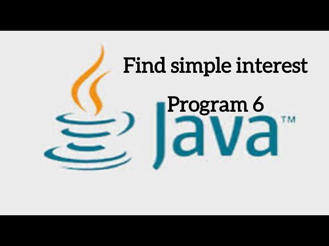 Program to find Simple Interest without scanner || for the java beginners🫵🏻