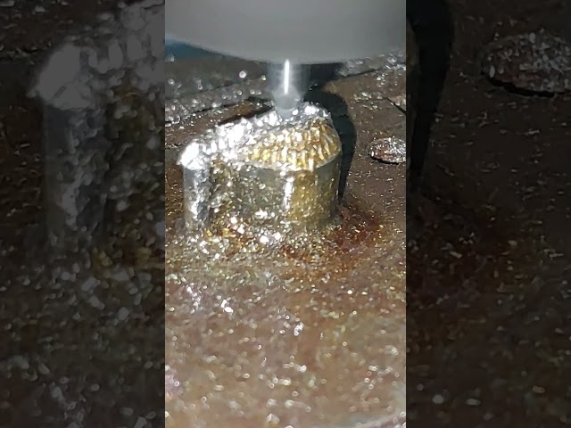 Raspberry Pi CNC Software Gold Die 3: #cncmachine #cnc  #cncsoftware #cncmill #machining