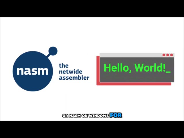 How to Setup x86_64 Assembly on Windows (NASM + GCC) | Hello World