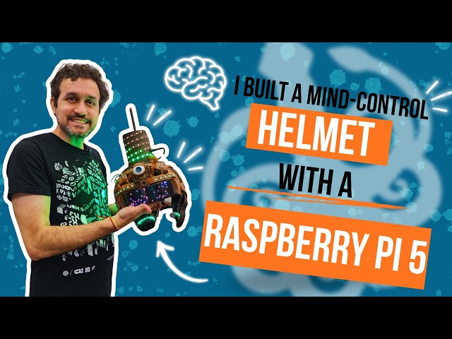 I built a "Mind-control helmet" with a Raspberry Pi 5