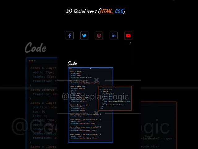 When HTML + CSS stop looking like code… 👀💻#HTML#CSS #WebDevelopment#CodingReels #Programmer#codelife