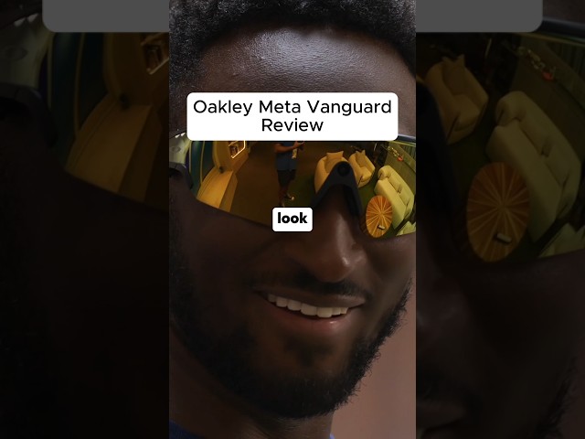 Oakley Meta Vanguard Review #shorts