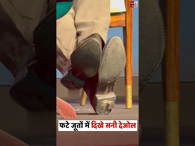 Millionaire Sunny Deol Spotted Wearing Worn-Out Shoes, Fans React #shorts #shorts