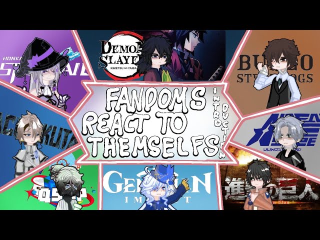 || 0.5 SPEED! || FANDOMS REACT TO THEMSELFS - INTRODUCTION 1/2 