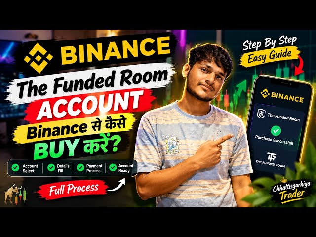 Binance Se The Funded Room Account Kaise Buy Kare? | Full Process