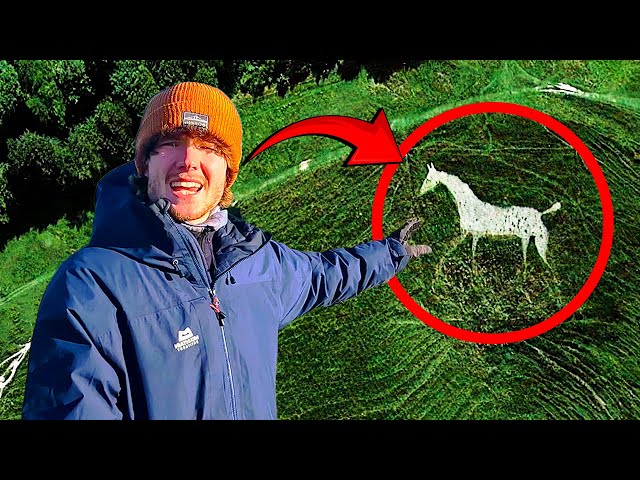 I found a huge horse on Google Earth so went on an adventure to go check it out!