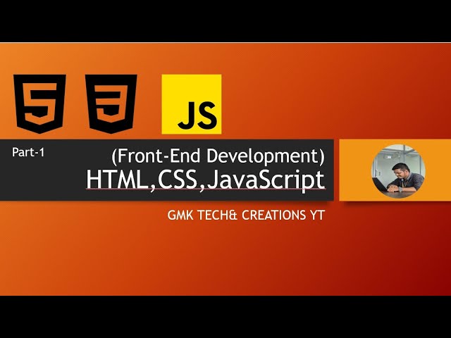 HTML class for beginners in Telugu ||#frontenddeveloper ||HTML, CSS, JS||GMK TECH & CREATIONS 