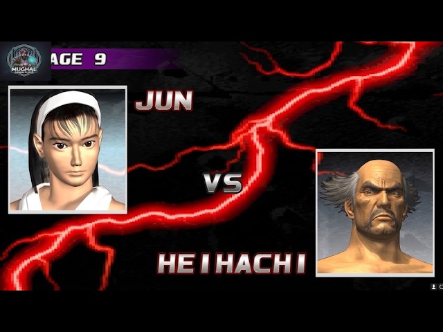 鉄拳 TEKKEN 3 Modded - Jun Kazama Playthrough