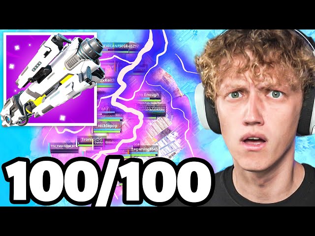 I Hosted a LIGHTNING GUN Only Tournament in Chapter 7 Fortnite!