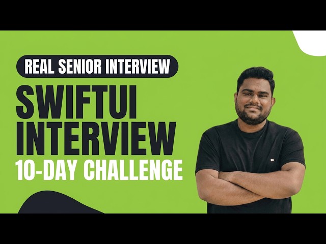 I Got This Senior SwiftUI Interview Task — Can You Solve It?