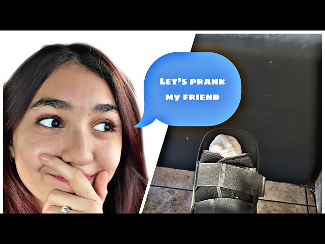 Pranking my friend Autumn