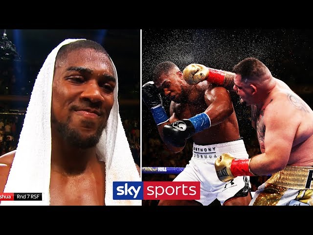ANTHONY JOSHUA REACTS TO SHOCKING DEFEAT AT THE HANDS OF ANDY RUIZ JR!
