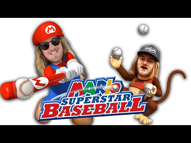 we played Mario Baseball..