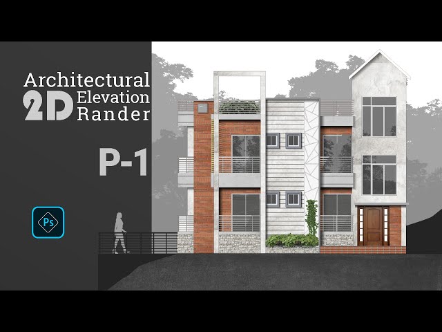 Architectural 2D Elevation Rander_P1