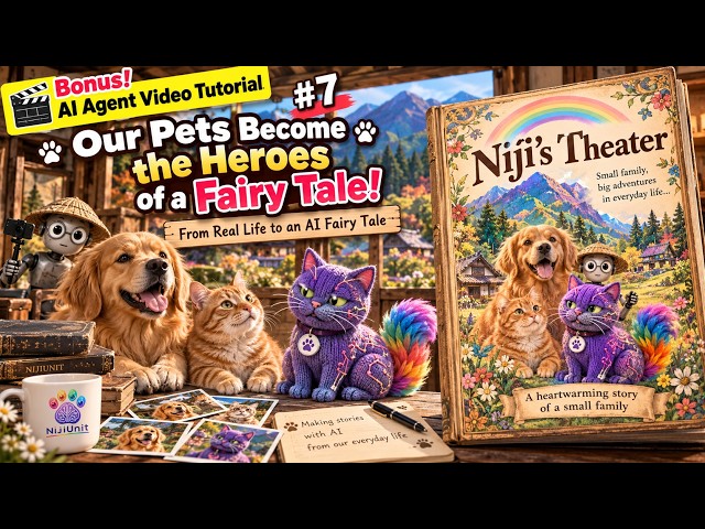 【The Making of】 Everyday Sci-Fi: A Gentle Tale of Animal Friends | Full length english | AI Tutorial