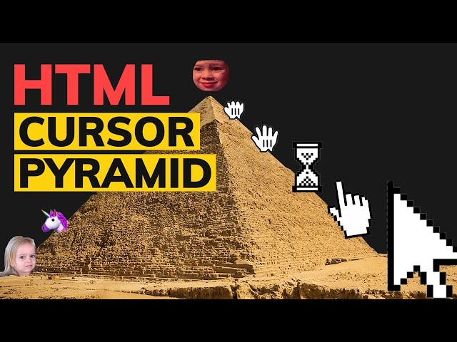 The Pyramid of HTML Cursors #shorts