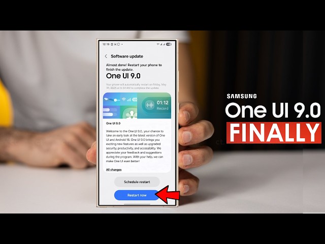 Samsung One UI 9.0 Android 17 - OFFICIAL UPDATE!