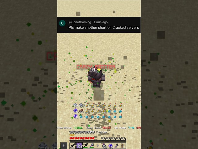 BEST Cracked Minecraft PvP Servers! #minecraft #cracked #server