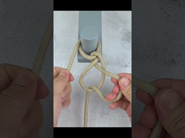 DIY This Knot Will Blow Your Mind! The Unstoppable Self-Tightening Rope Hack!