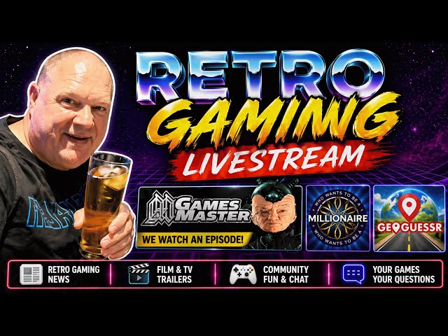 Sunday Stream, GamesMaster, Quiz, Gaming & Film News + Gaming !