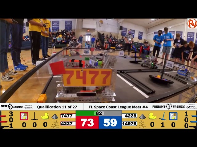 Qualification 11 FTC FL Space Coast Meet #4