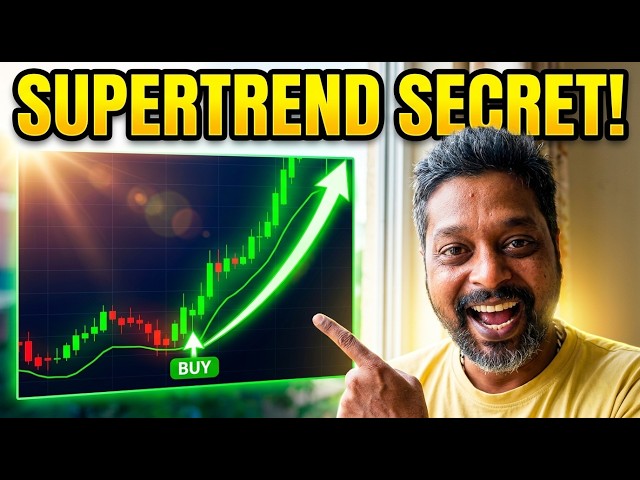 SuperTrend Indicator Kya Hai? Full Strategy Explained (Hindi) | AlgoCrab
