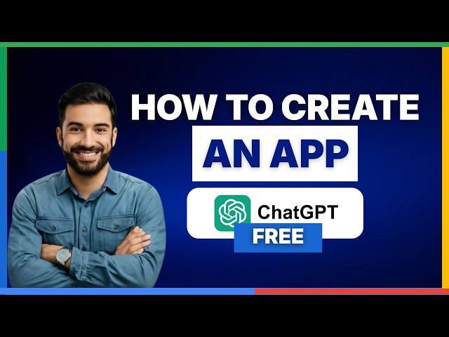 How to create an app with ChatGPT for free[2026 Full Guide]