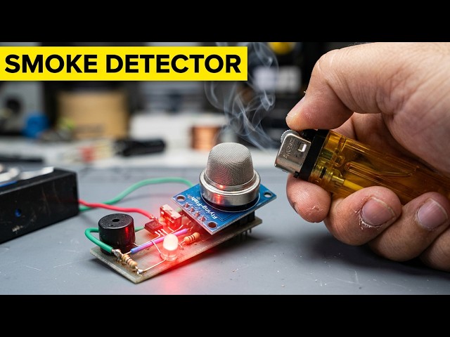 Build a 3-in-1 Safety Device Without Arduino | Gas, Alcohol & Smoke Detector