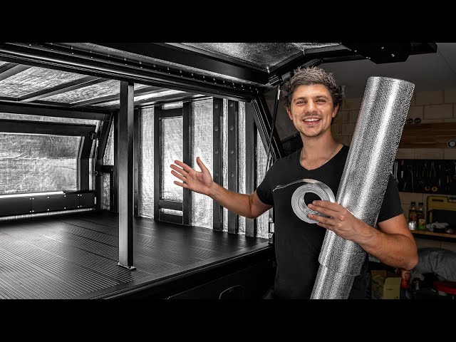 Does Insulation WORK?! Fully Insulating my DIY Canopy Setup with Thermaliner