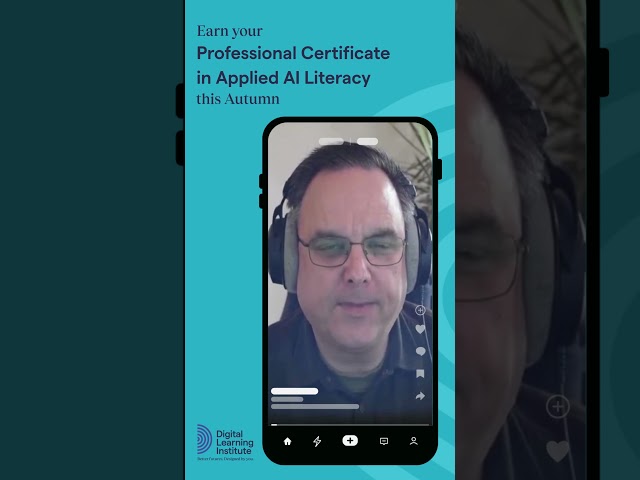 Less than a week to go until our next Applied AI Literacy course.