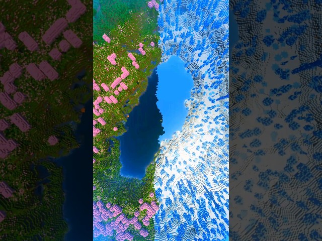 Minecraft is beautiful... 🤩 #minecraft