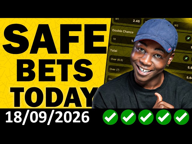 FOOTBALL PREDICTIONS TODAY 18/09/2026 SOCCER PREDICTIONS TODAY | BETTING TIPS, #footballpredictions