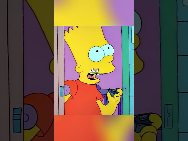 Bart buys a mini camera! #anime #animerecap #TheSimpsons