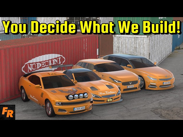You Chose What We Build! - 30 Minute Car Build - Automation/BeamNG Drive
